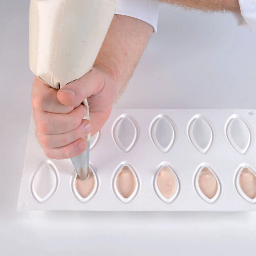 Silikomart Quenelle 24 Silikon Pasta Kalıbı 36.187.87.0065 - 4