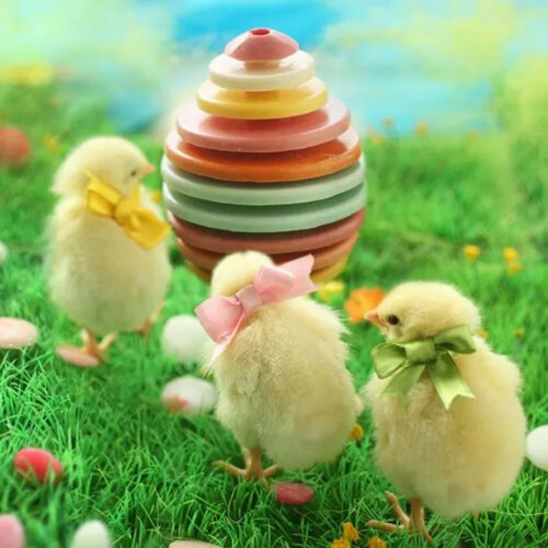 Silikomart Sc3D 02 3D Egg Choc -Slikon Çikolata Kalıp  Ø104 h 151 mm 22.152.77.0065 - 2