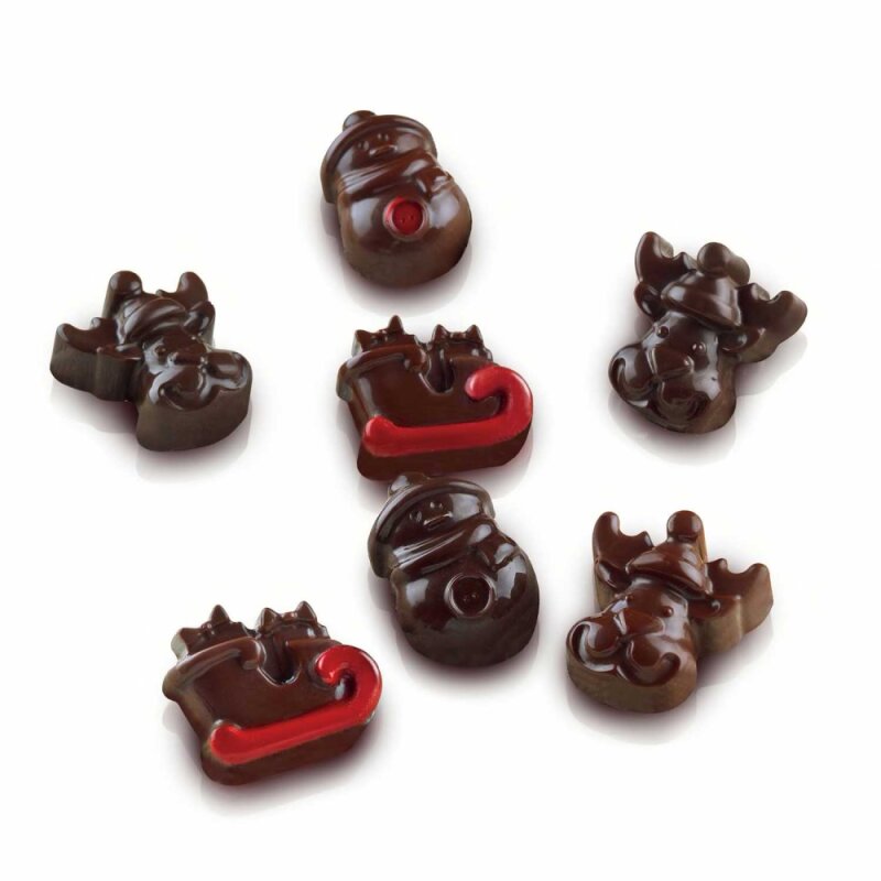 Silikomart Scg23 Choco Winter Silikon Çikolata Kalıbı 22.123.77.0065 - 1