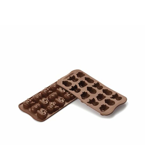 Silikomart Scg23 Choco Winter Silikon Çikolata Kalıbı 22.123.77.0065 - 3