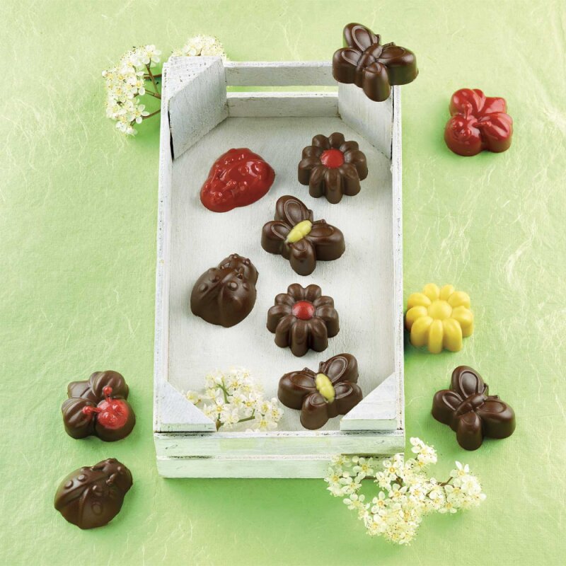 Silikomart Scg24 Choco Sprınglıfe Silikon Çikolata Kalıbı 22.124.77.0065 - 2