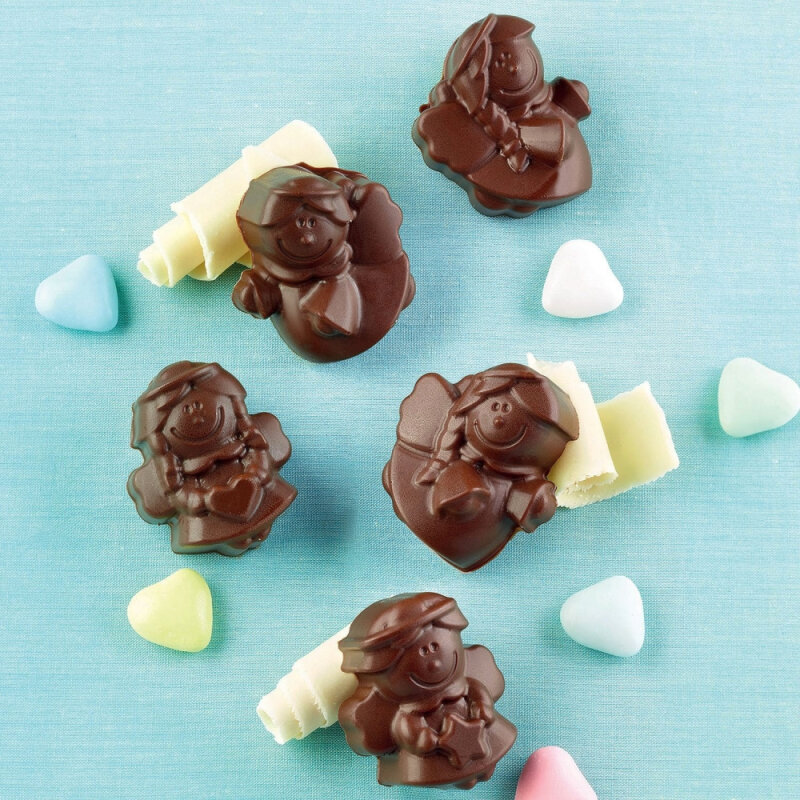 Silikomart Scg27 Choco Angels Silikon Çikolata Kalıbı 22.127.77.0065 - 2