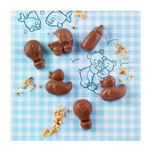 Silikomart Scg31 Choco Baby Silikon Çikolata Kalıbı 22.131.77.0065 - 2