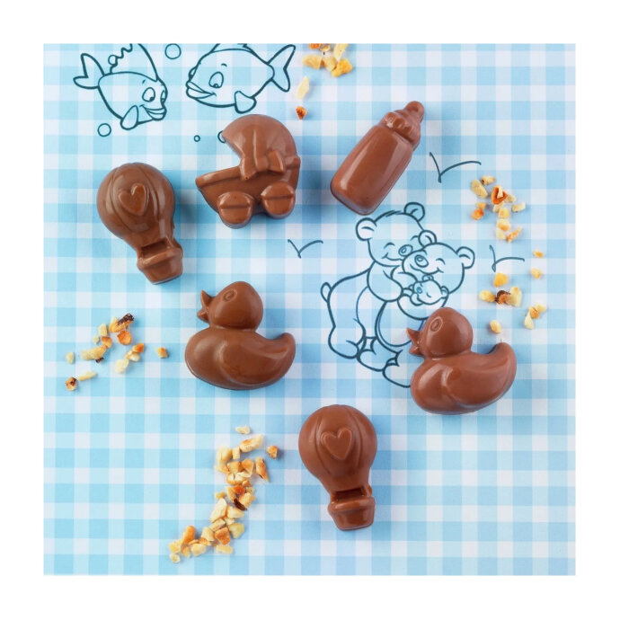 Silikomart Scg31 Choco Baby Silikon Çikolata Kalıbı 22.131.77.0065 - 2