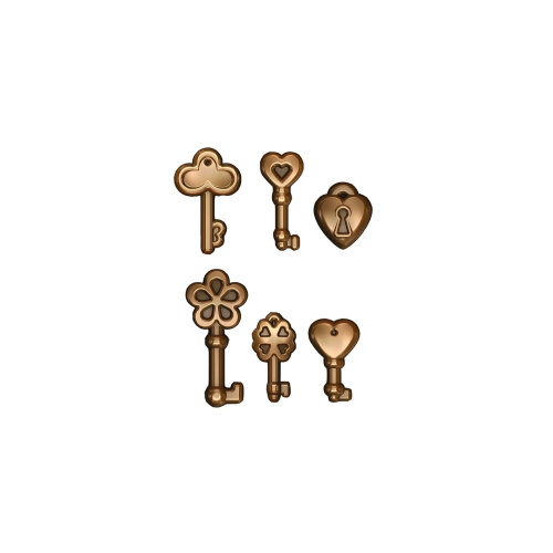 Silikomart Scg33 Choco Keys Silikon Çikolata Kalıbı 22.133.77.0065 - 2