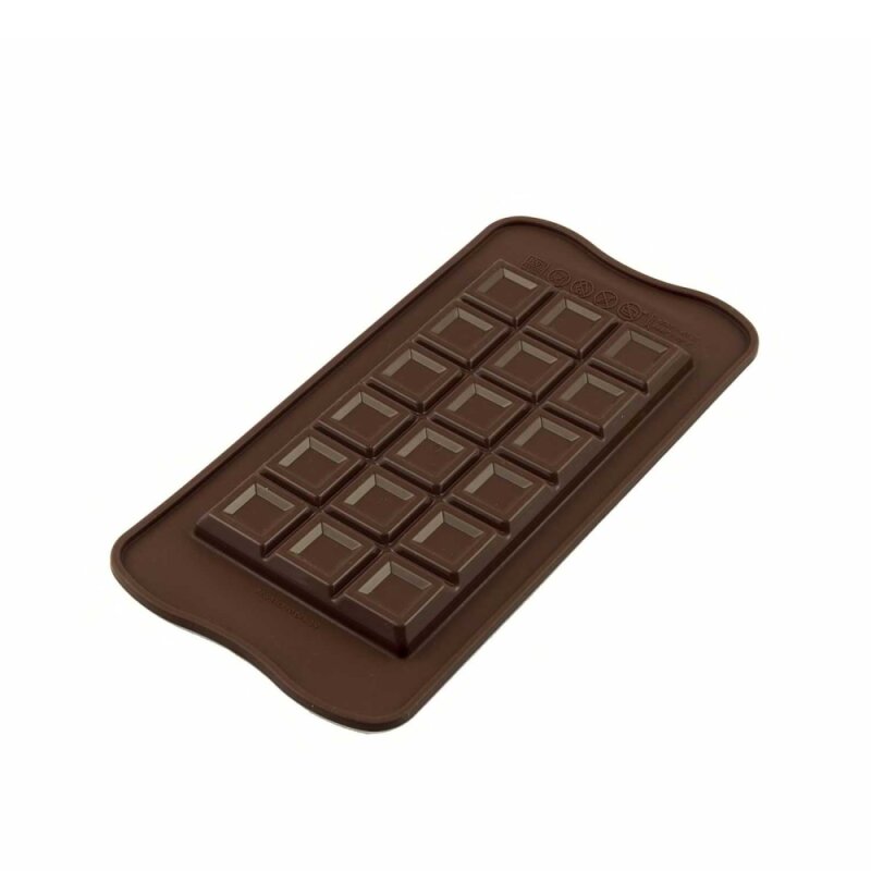 Silikomart Scg37 Tablette Choco Bar Silikon Çikolata Kalıbı 22.137.77.0065 - 1