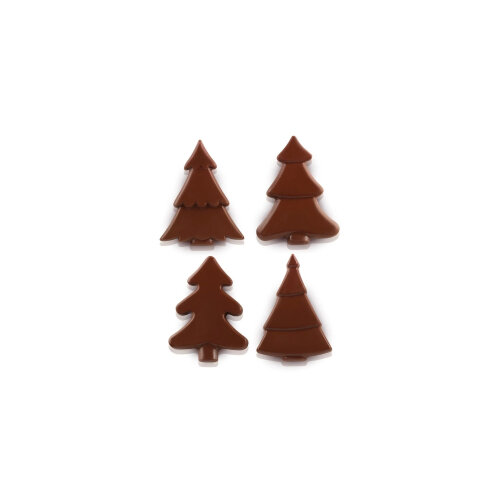 Silikomart Scg46 Choco Pine Silikon Çikolata Kalıbı 22.146.77.0065 - 1