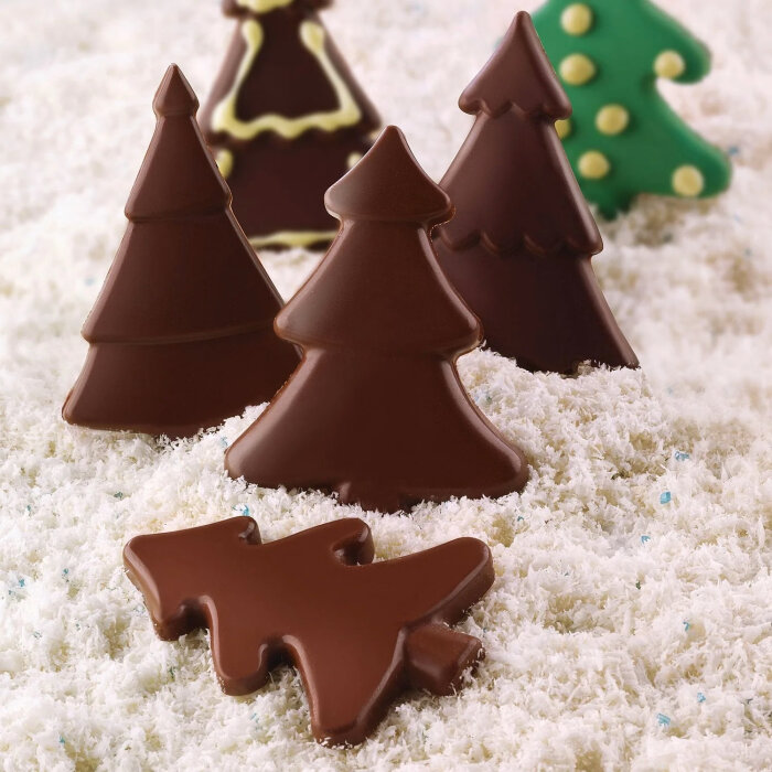 Silikomart Scg46 Choco Pine Silikon Çikolata Kalıbı 22.146.77.0065 - 2