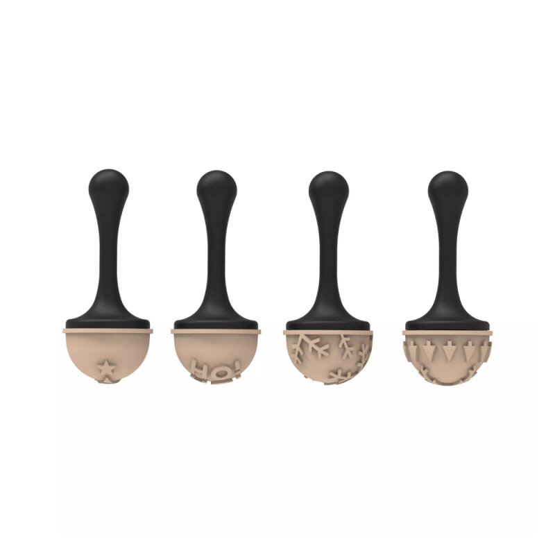 Silikomart Semisfera01 Çikolata Stampa 4'lü Silikon 25.914.86.0065 - 3