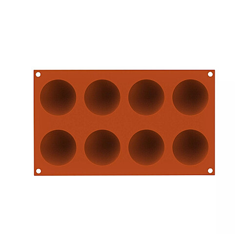 Silikomart Sf003 - S.Mould N. 6 Half-Spheres Ø60 H - 3