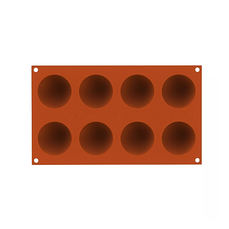 Silikomart Sf003 - S.Mould N. 6 Half-Spheres Ø60 H - 3
