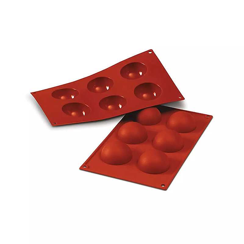 Silikomart Sf003 - S.Mould N. 6 Half-Spheres Ø60 H - 4