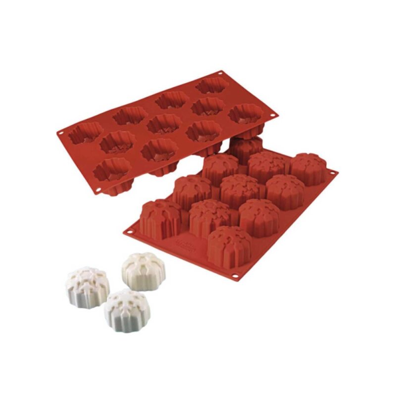 Silikomart Sf115 Snowflakes Silikon Pasta Kalıbı 36.115.00.0060 - 1