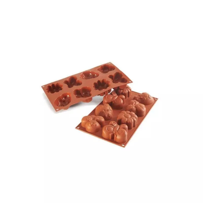 Silikomart Sf117 Stampo in silicone n.8 springlife 77,5x57,5 h 32 mm 36.117.00.0060 - 1