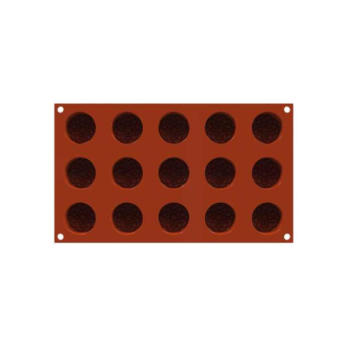 Silikomart Mauresque Round Silikon Pasta Kalıbı 36.378.00.0060 - 4