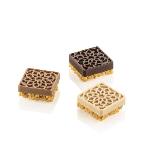 Silikomart Mauresque Square Silikon Pasta Kalıbı 36.379.00.0060 - SİLİKOMART