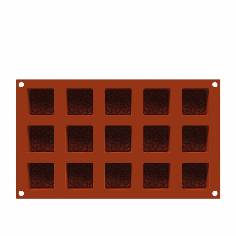 Silikomart Mauresque Square Silikon Pasta Kalıbı 36.379.00.0060 - 3