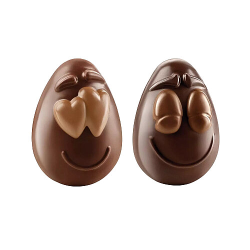 Silikomart Smiling Eggs Mould 82X77 H107 Mm 70.610.99.0065 - SİLİKOMART