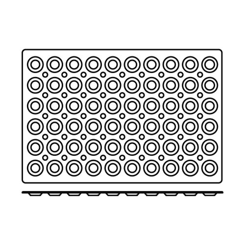 Silikomart Sq008 - 60X40 N. 60 Mını Tartelette Silikon Kalıp 40.408.20.0000 - 4