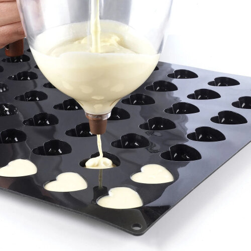 Silikomart Sq008 - 60X40 N. 60 Mını Tartelette Silikon Kalıp 40.408.20.0000 - 2