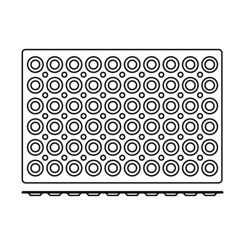 Silikomart Sq008 - 60X40 N. 60 Mını Tartelette Silikon Kalıp 40.408.20.0000 - 4
