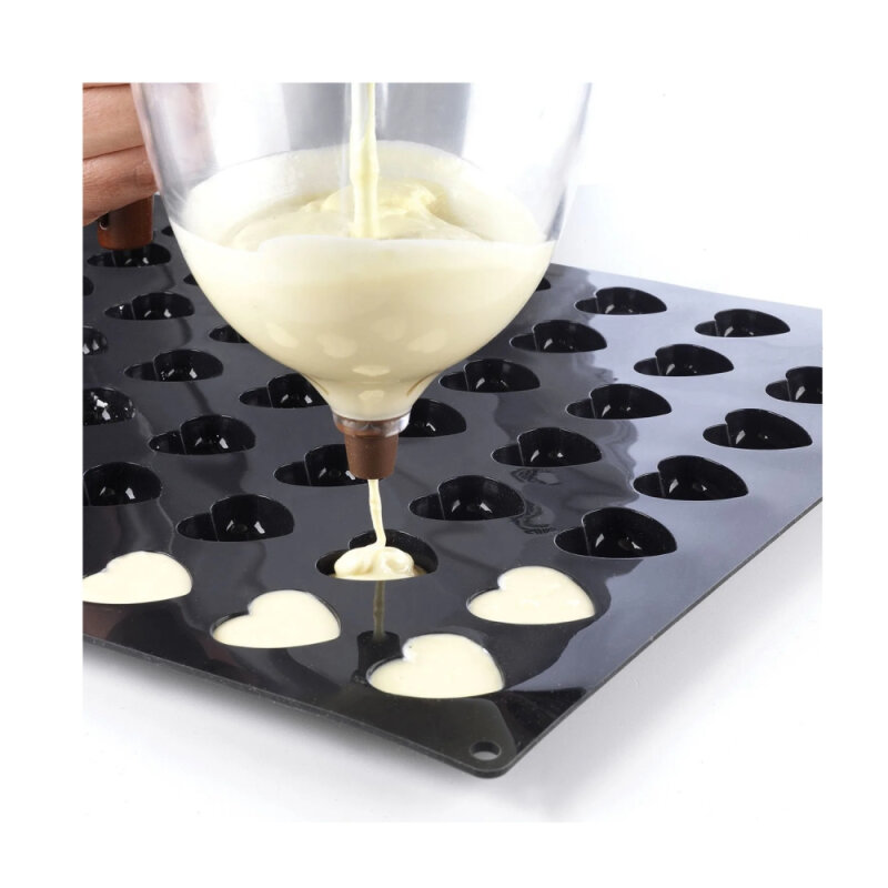 Silikomart Sq032 Silikon Mini Heart Pasta Kalıbı 40.432.20.0000 - 2
