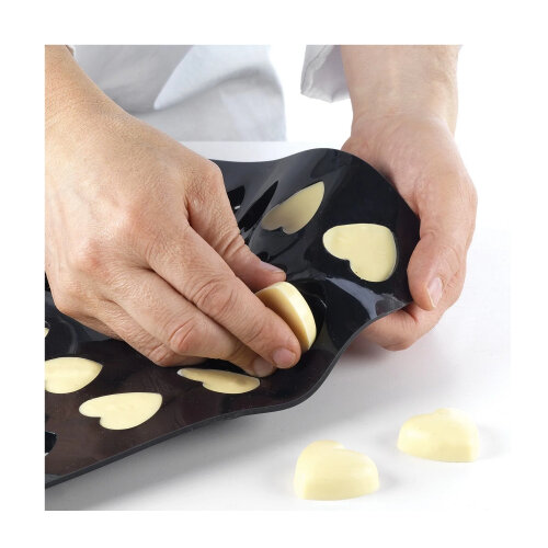 Silikomart Sq032 Silikon Mini Heart Pasta Kalıbı 40.432.20.0000 - 4