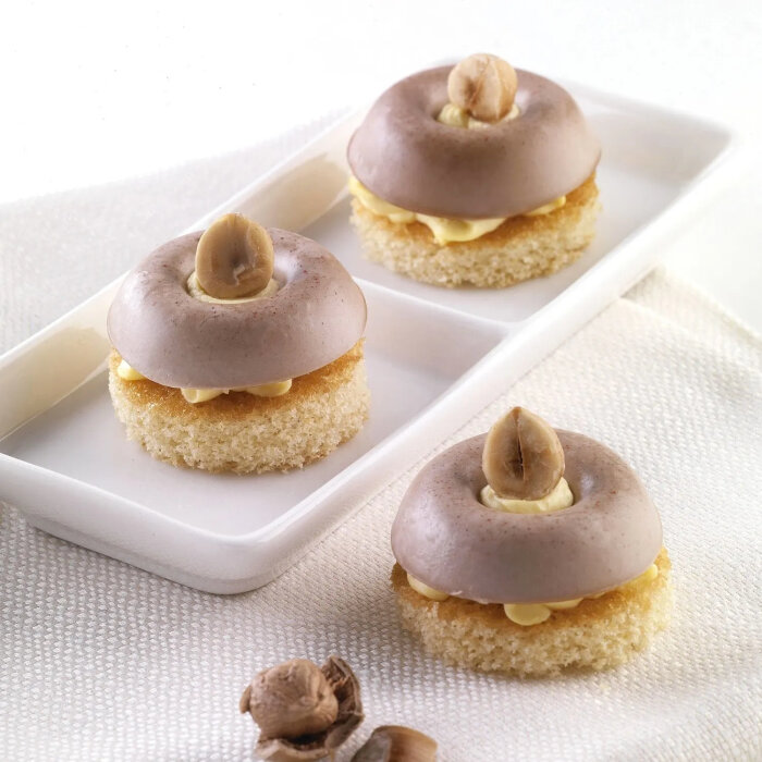 Silikomart Sq033 Silikon Mini Savarin Kalıbı 60X40 40.433.20.0000 - 5