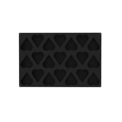 Silikomart Sq087 N.21 Heart Silikon Kalıp 40.487.20.0000 - 4