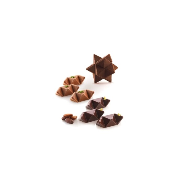 Silikomart Star Game 35 Silikon Kalıp 75X25 36.316.87.0065 - 1