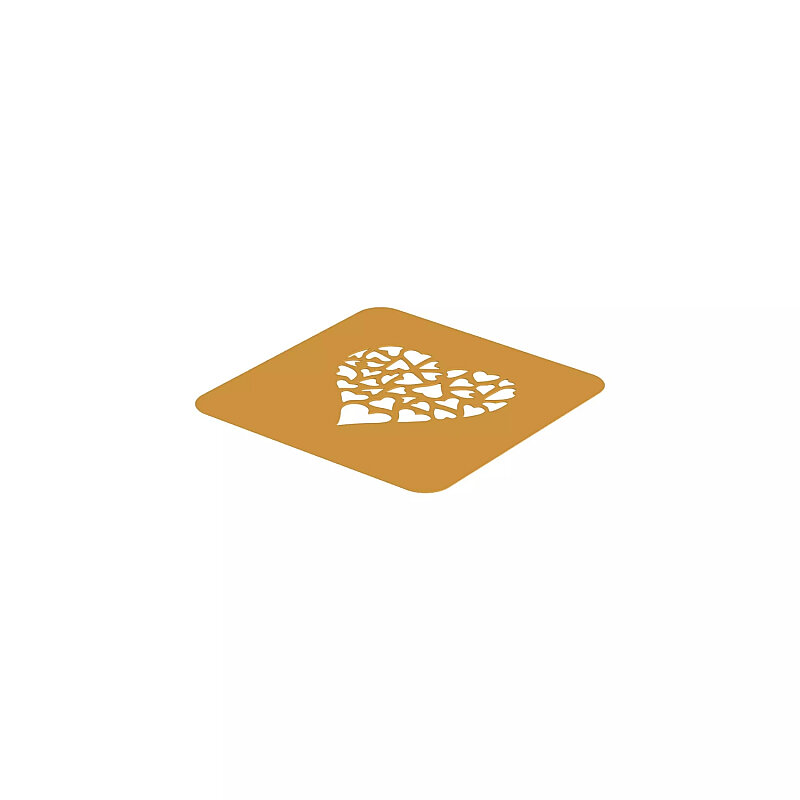 Silikomart Stencıl Amore – Set 2S 100X98 H1 25.186.36.0065 - 3