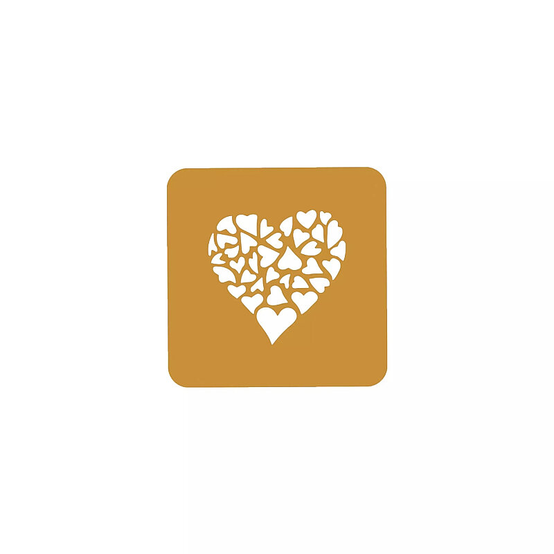 Silikomart Stencıl Amore – Set 2S 100X98 H1 25.186.36.0065 - 4