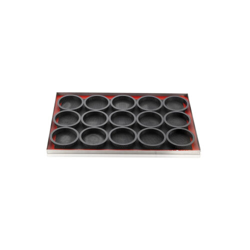 Silikomart Tarte Ring Round Silikon Kalıp Ø100 H20 mm 52.277.20.0165 - 2