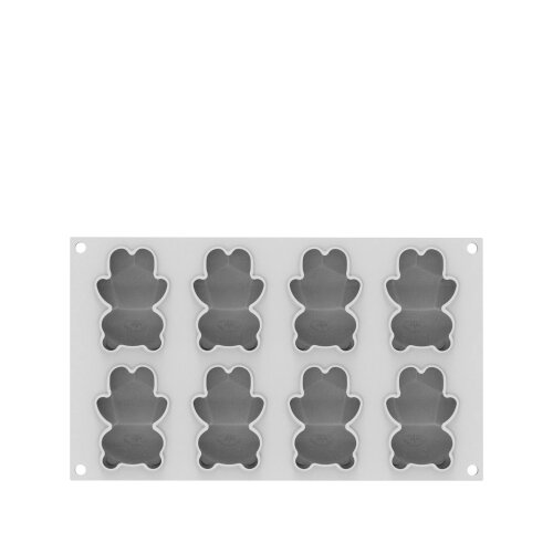 Silikomart Teddy Bear 68 Silikon Kalıp N.8 79X56 H 27 mm 36.441.87.0065 - 3