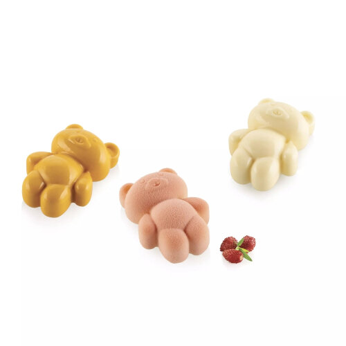 Silikomart Teddy Bear XS Silikon Kalıp 36.476.87.0065 - SİLİKOMART