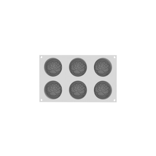 Silikomart Valentine 110 Silikon Kalıp N.6 Ø 70 h:30 mm 36.445.87.0065 - 3