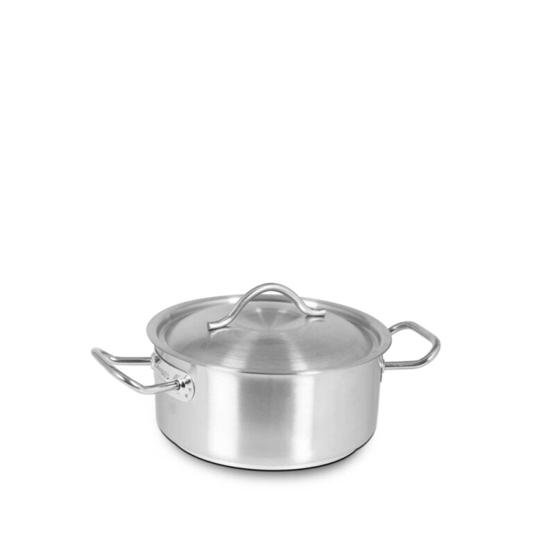 Kapp Silindirik Orta Derin Kapaklı Tencere 16X11Cm - 1