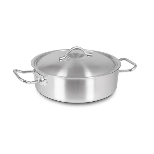 Kapp Silindirik Orta Derin Kapaklı Tencere 28X12Cm - KAPP