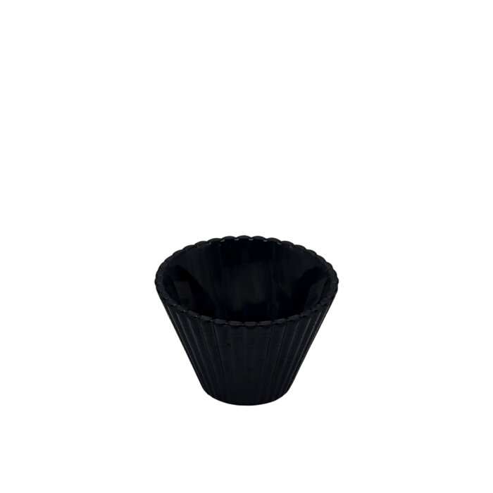 Atlasform Melamin Siyah Elips Sunum 17 cm - 1