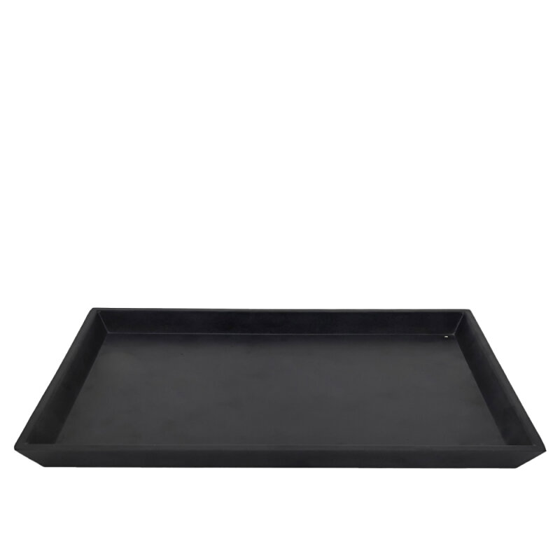 Siyah Melamin Tepsi 40,5X28 Cm - 1