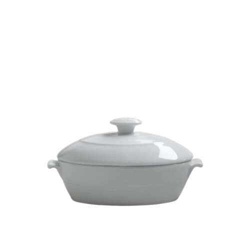 Steelite Aura Küçük Oval Kapaklı Kase 8 Cl 6300P134 - STEELİTE