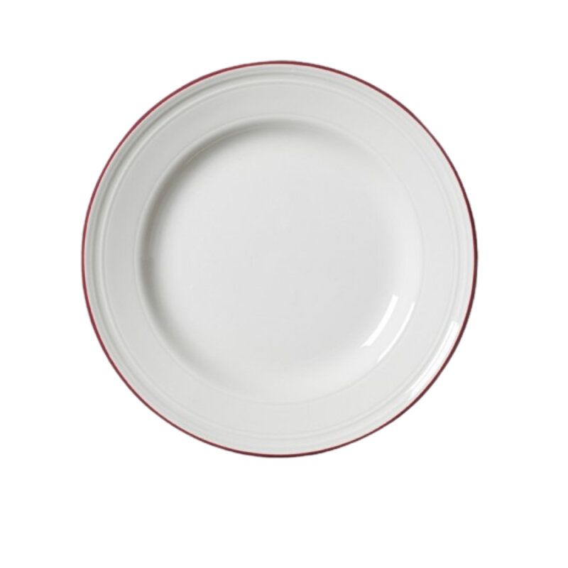 Steelite Bead Maroon Band Pasta Tabak 20.25Cm (8