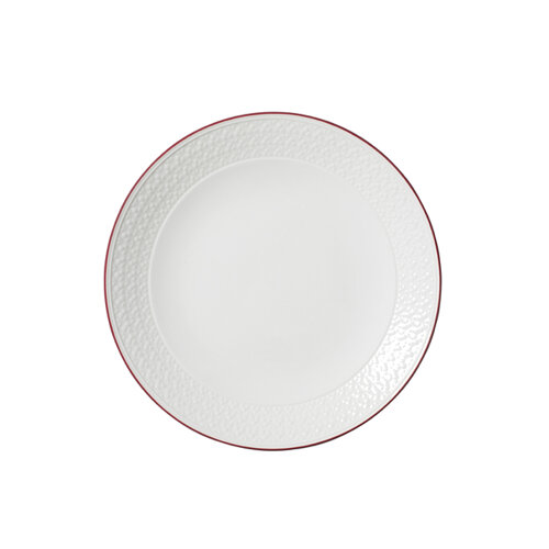 Steelite Bead Maroon Band Plate Servis Tabak 28.5 cm 1407X0103 - STEELİTE