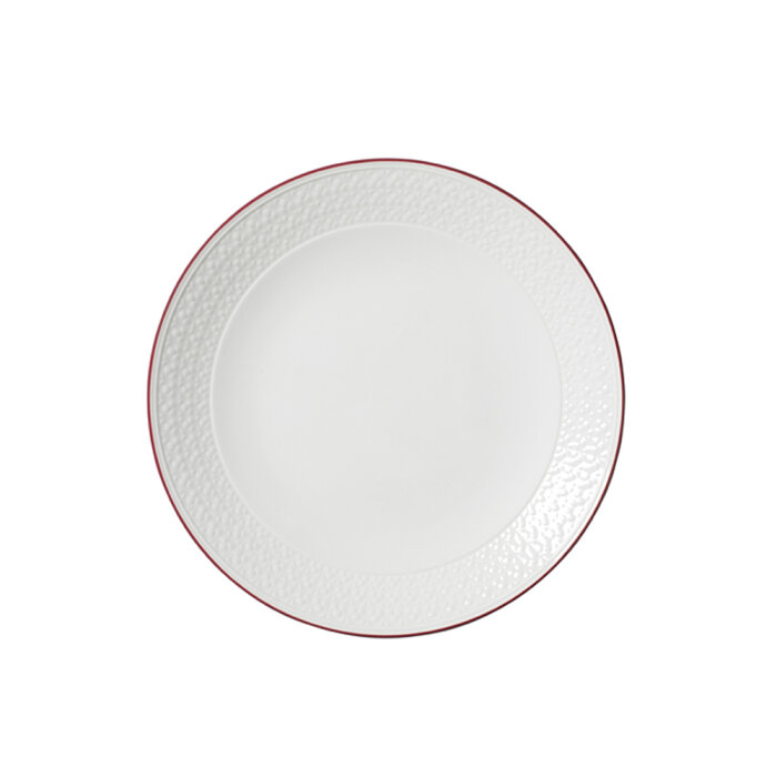 Steelite Bead Maroon Band Plate Servis Tabak 28.5 cm 1407X0103 - 1