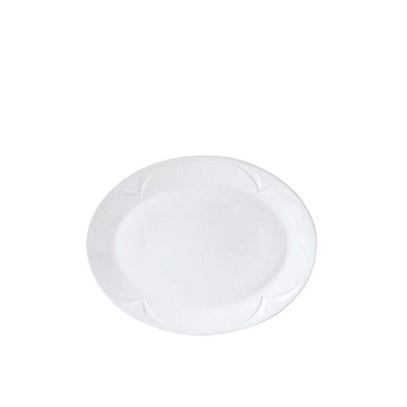Steelite Bianco Oval Kayık Tabak 33 cm 9102C445 - 1