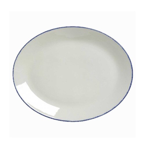 Steelite Blue Dapple Oval Tabak 34.25 Cm 17100145 - 2