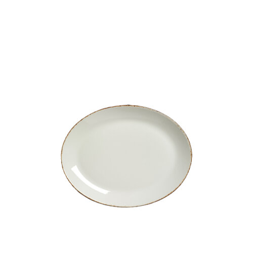 Steelite Brown Dapple Oval Kayık Tabak 30.5 cm 17140142 - STEELİTE