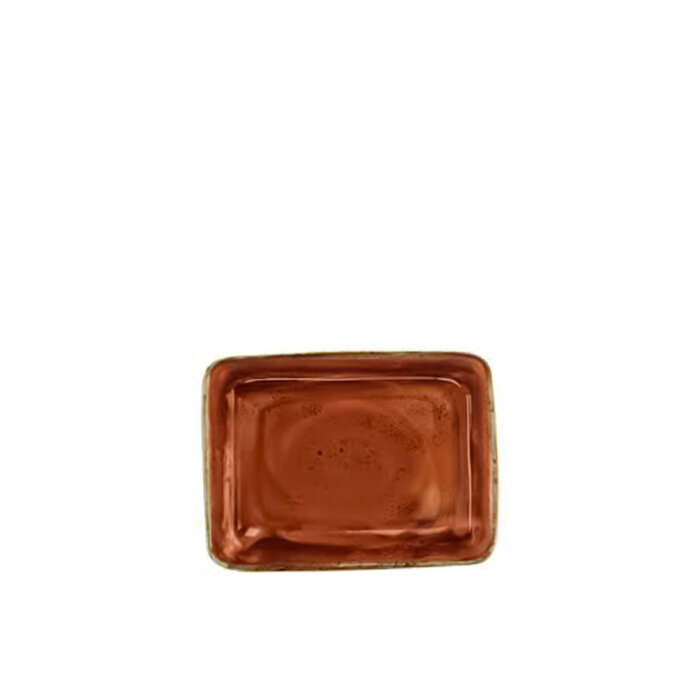 Steelite Ceaft Terracotta Meze Tabak 16,5X12 11330366 - 1
