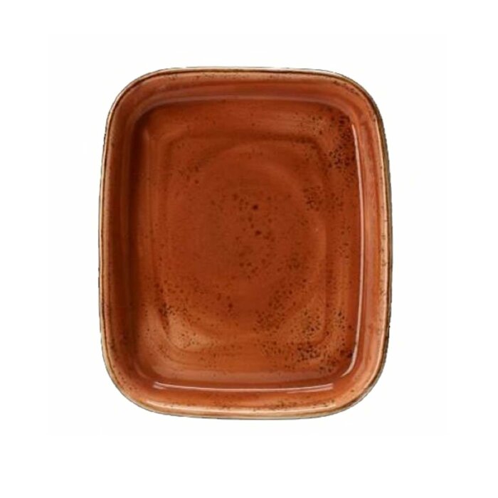 Steelite Craft Terracotta Sunum Tabak 30,5X25,5 cm 11330342 - 1