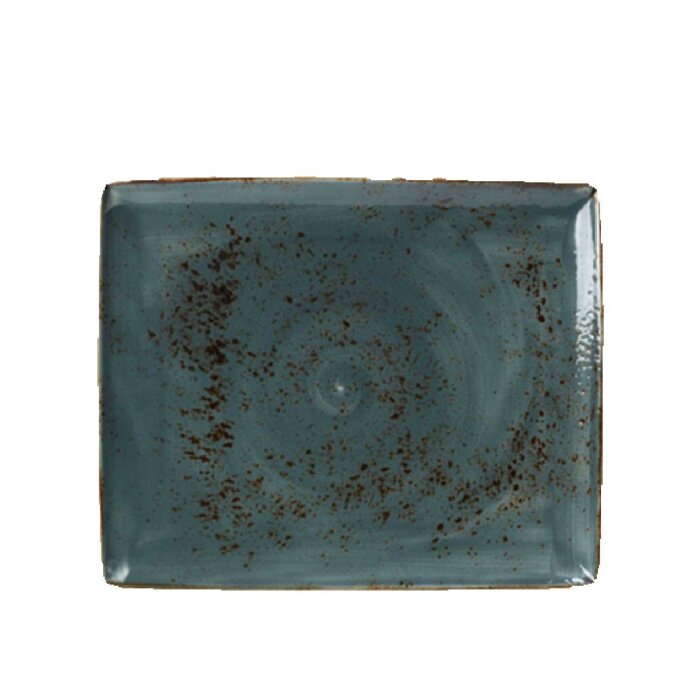 Steelite Craft Blue Dikdörtgen Tabak 33X27 cm 11300551 - 2